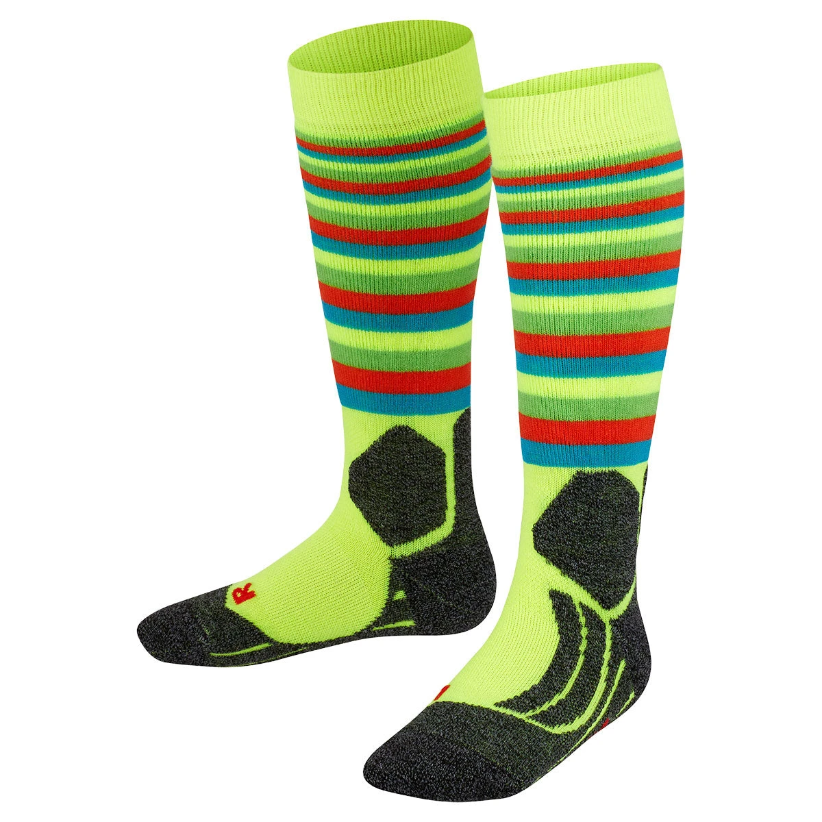 Falke JR SK2 Stripes Cushion Ski Sock 2 Falke JR SK2 Stripes Cushion Ski Sock - Image 2