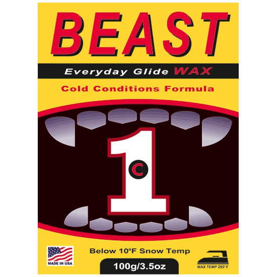 BEAST 1C Super Cold Glide Wax 1 BEAST 1C Super Cold Glide Wax