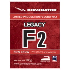 Dominator Legacy Fluoro Race Wax 7 Dominator Legacy Fluoro Race Wax -Best Ski Equipment Shop Dominator Legacy F2 Wax 100g