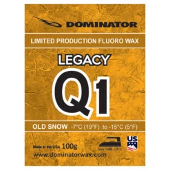 Dominator Legacy Fluoro Race Wax 8 Dominator Legacy Fluoro Race Wax -Best Ski Equipment Shop Dominator Legacy Q1 Wax 100g