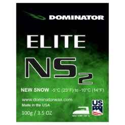 Dominator Elite New Snow (NS) Race Wax -Best Ski Equipment Shop Dominator Wax Elite NS2