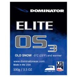Dominator Elite Old Snow (OS) Race Wax -Best Ski Equipment Shop Dominator Wax Elite OS3