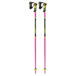 2022 Leki WCR LITE (Junior) 3D Ski Pole -Best Ski Equipment Shop Leki WCR LITE 3D SL Poles PINK