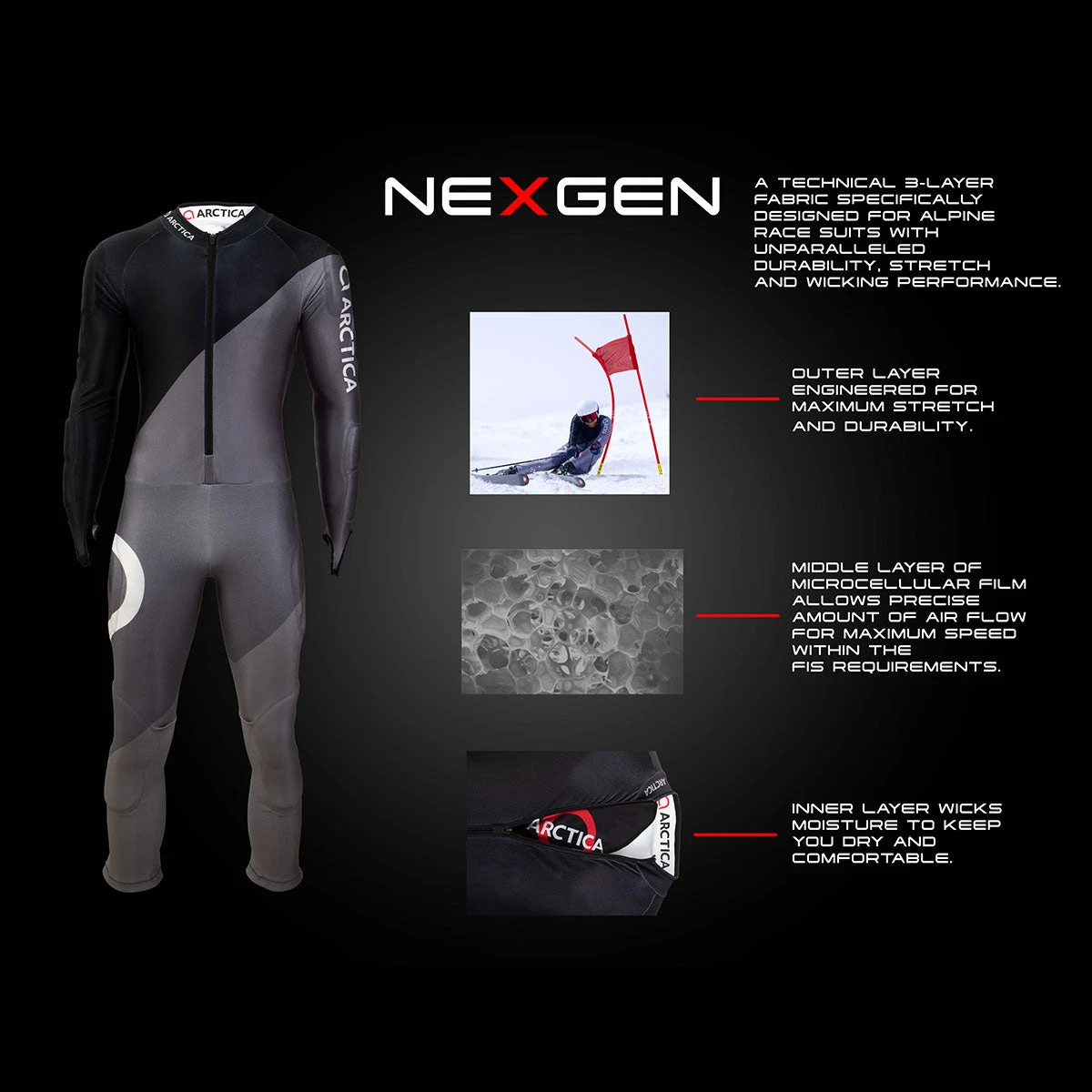 Arctica Adult Iconic GS Suit 6 Arctica Adult Iconic GS Suit - Image 6