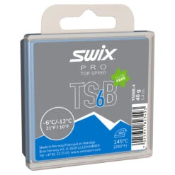 Swix PRO Top Speed Black (TSB) Wax -Best Ski Equipment Shop Swix Wax TS06B 40g
