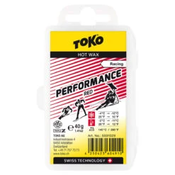 Toko Racing Performance FF Wax -Best Ski Equipment Shop TOKO Racing Performance RED 40g