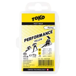 Toko Racing Performance FF Wax -Best Ski Equipment Shop TOKO Racing Performance YEL 40g