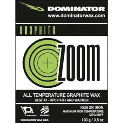 Dominator ZOOM Wax -Best Ski Equipment Shop zoom graphite